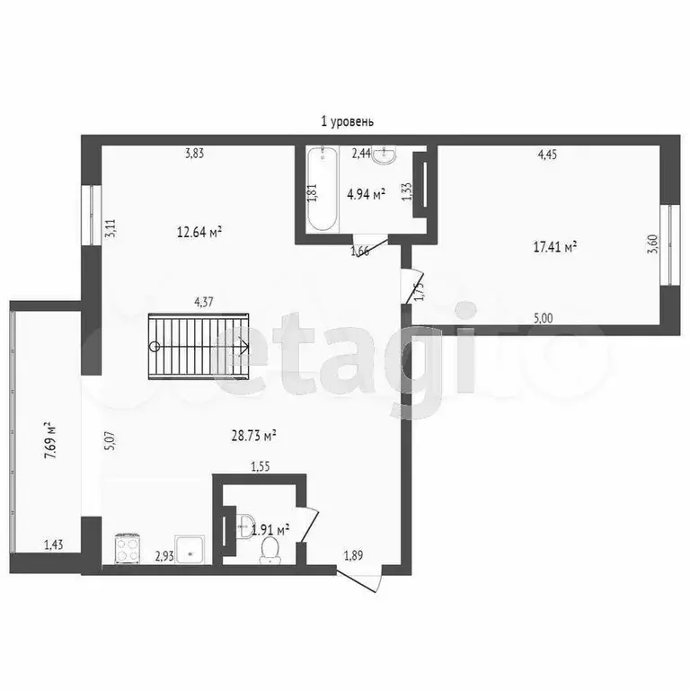 2-к. квартира, 115 м, 4/12 эт. - Фото 0