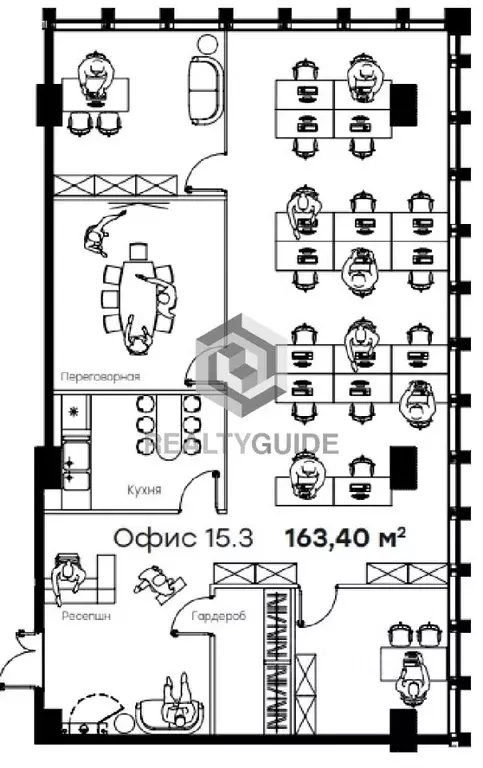 Офис в Москва ул. Обручева, 23 (163 м) - Фото 0