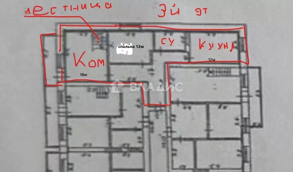 4-к кв. Владимирская область, Суздальский муниципальный округ, ... - Фото 2