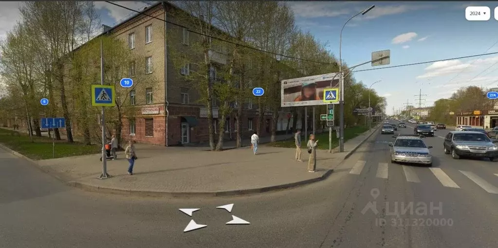 Торговая площадь в Томская область, Томск ул. Елизаровых, 22 (137 м) - Фото 2