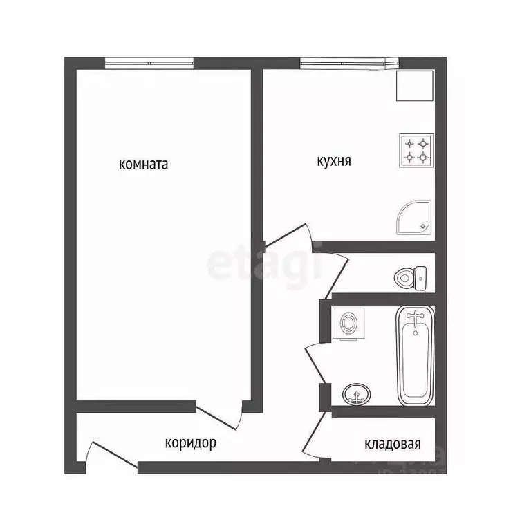 2-к кв. Ставропольский край, Ставрополь ул. Серова, 480 (54.0 м) - Фото 2