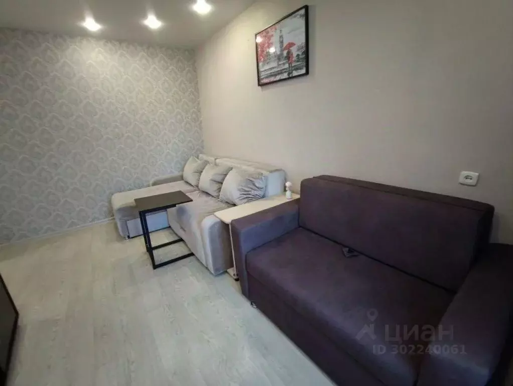 1-к кв. Красноярский край, Красноярск просп. Металлургов, 30В (28.0 м) - Фото 1