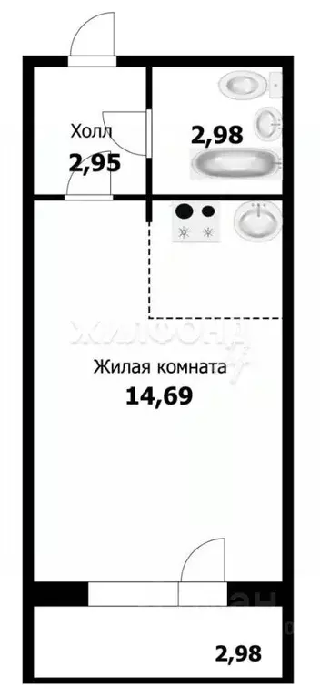 Студия Новосибирская область, Новосибирск ул. Героев Революции, 21 ... - Фото 0