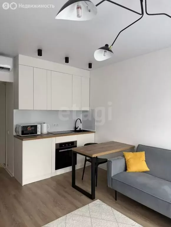 Квартира-студия: посёлок Красный Бор, квартал Барвиха, 3 (22 м) - Фото 2
