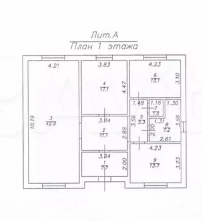 Дом в Астраханская область, Астрахань пос. Ленинский, пер. 3-й ... - Фото 2