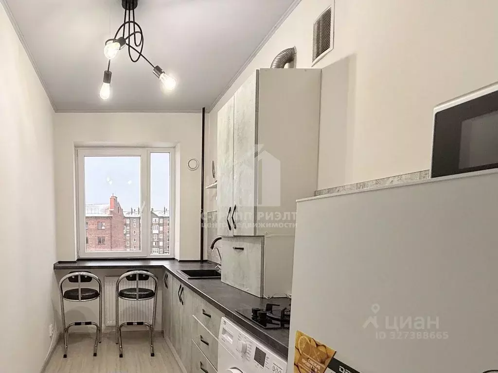 1-к кв. Калининградская область, Пионерский Рабочая ул., 44 (24.0 м) - Фото 1