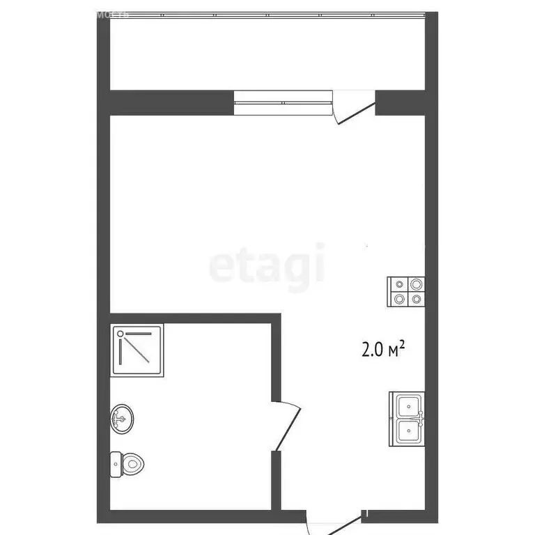 1-комнатная квартира: Севастополь, Фиолентовское шоссе, 134к6 (25 м) - Фото 0