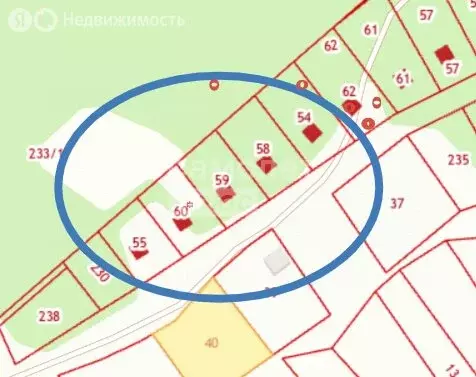 Участок в село Большой Хомутец, Ржавская улица (17 м) - Фото 2