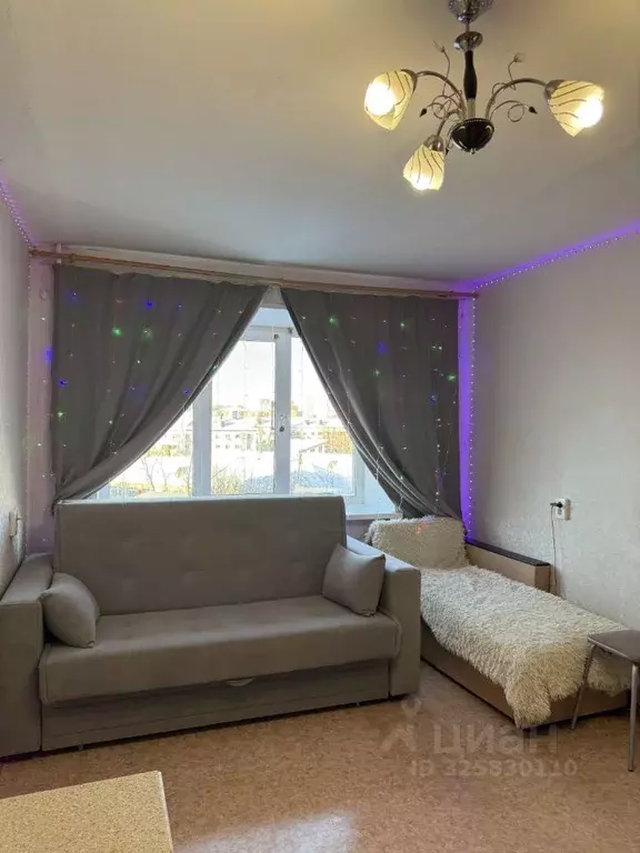 1-к кв. Тюменская область, Тюмень ул. Мельникайте, 80 (27.7 м) - Фото 1