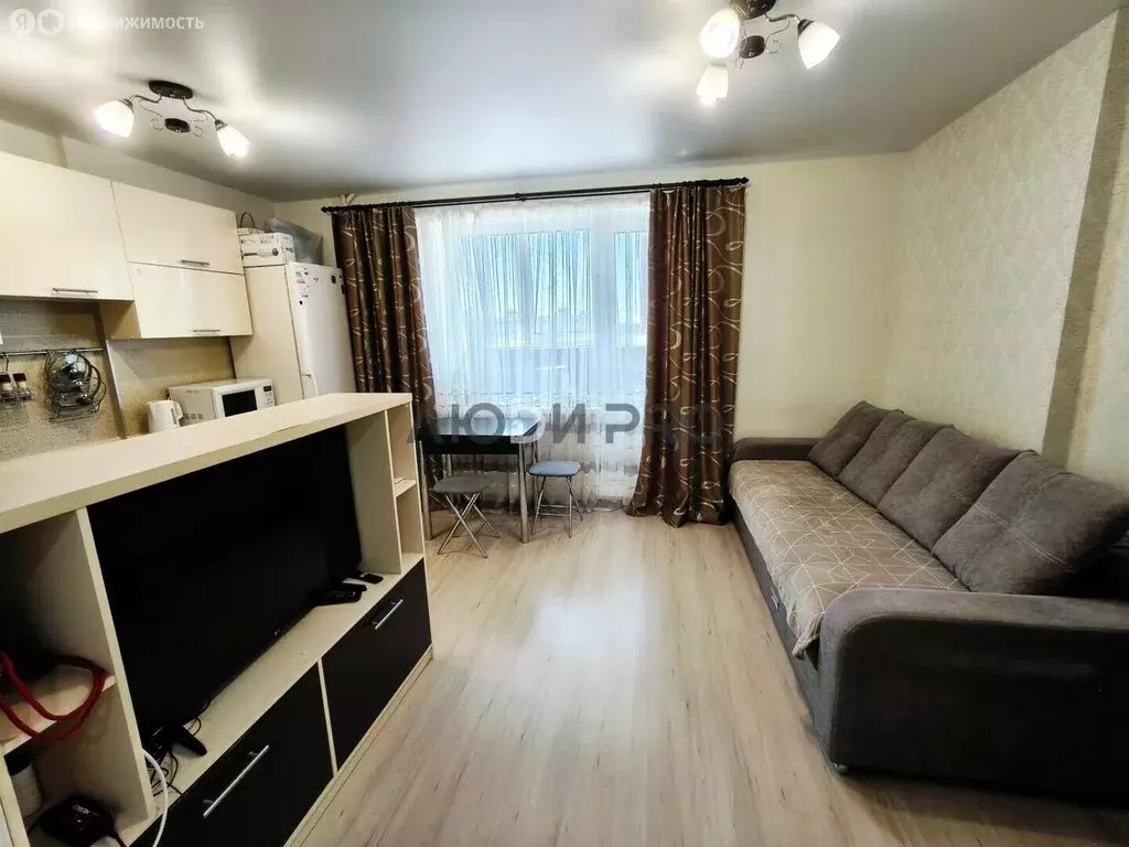 Квартира-студия: Ижевск, улица Героя России Ильфата Закирова, 21 (25.8 ... - Фото 1