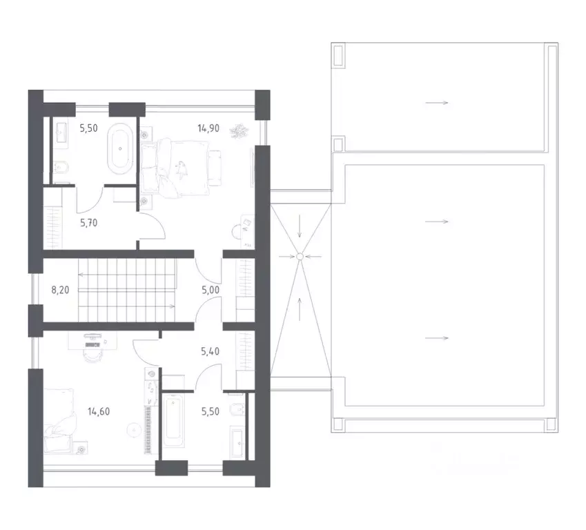 Дом в Тверская область, Калининский муниципальный округ, Порт Эмм ... - Фото 2