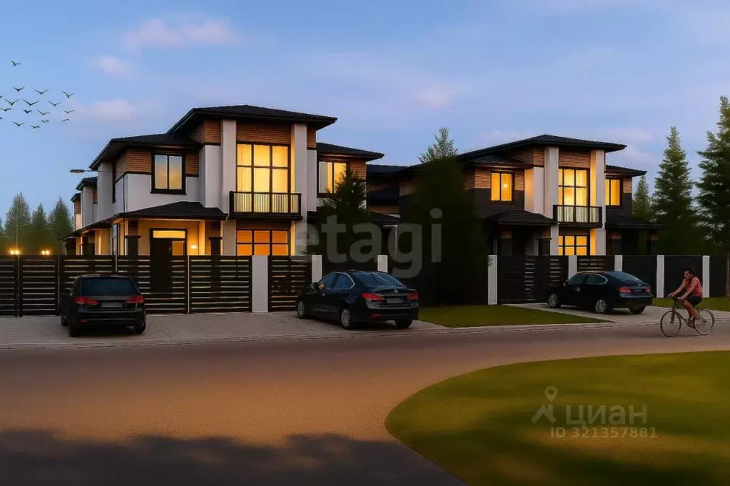 Дом в Тюменская область, Тюменский район, д. Патрушева  (194 м) - Фото 1