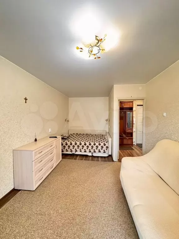 1-к. квартира, 38 м, 1/6 эт. - Фото 1