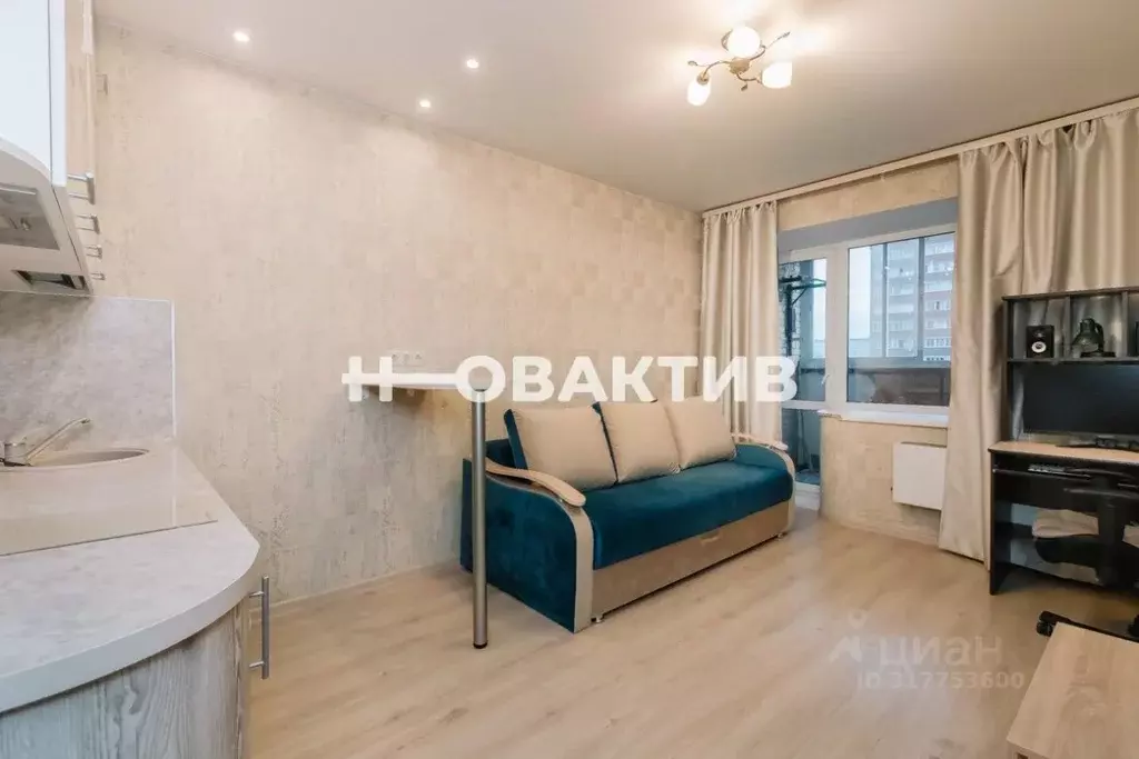 Студия Новосибирская область, Новосибирск ул. Титова, 253/3 (24.5 м) - Фото 1