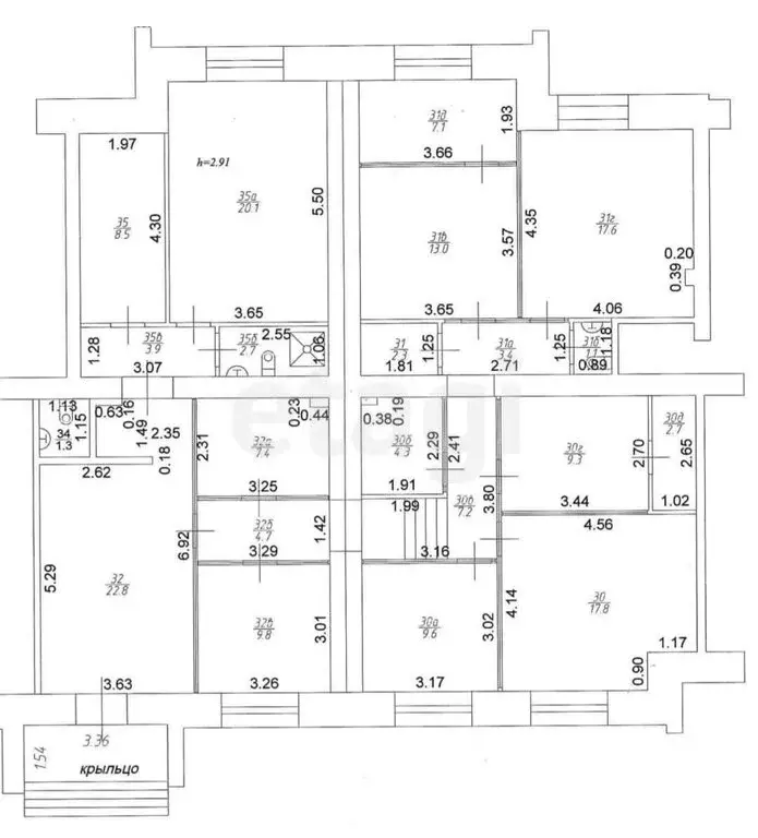 Офис (176.6 м) - Фото 1