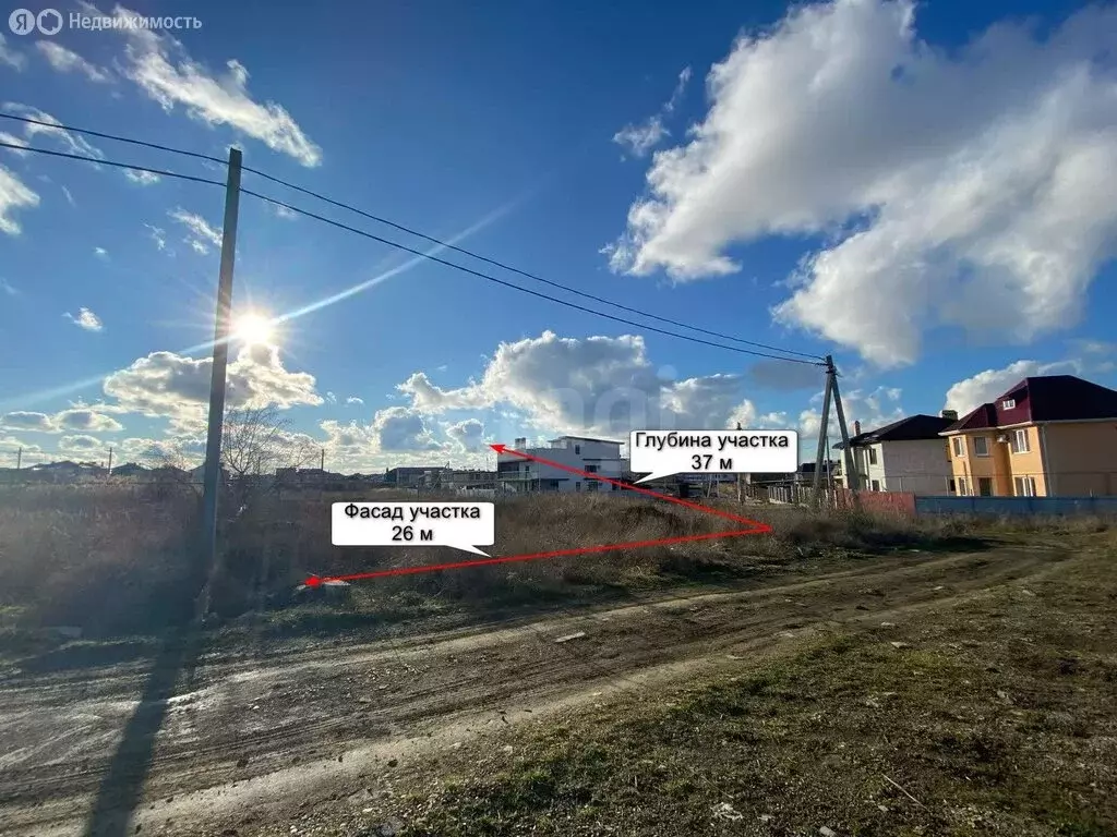 Участок в Анапа, улица Утёсова (8.9 м) - Фото 0