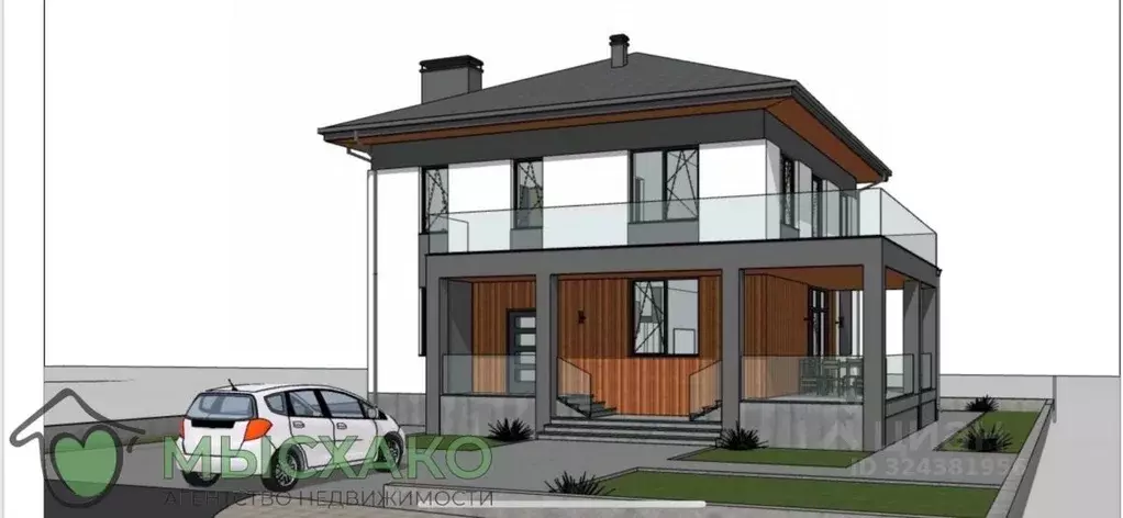 Дом в Краснодарский край, Новороссийск городской округ, с. Мысхако ул. ... - Фото 1