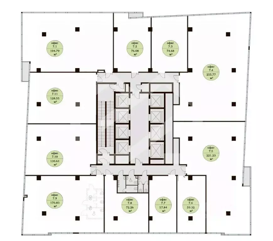 Помещение свободного назначения в Москва ул. Неверовского, 10С3 (71 м) - Фото 2
