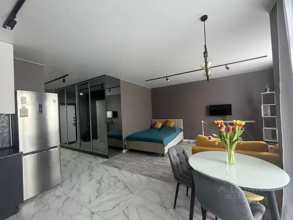 Студия Ивановская область, Иваново Крутицкая ул., 7 (45.0 м) - Фото 1