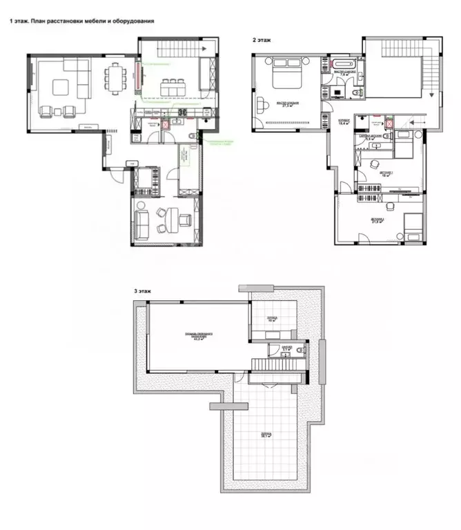 Дом в Москва д. Ватутинки, Искра-1 СНТ, ул. Зеленая, 88 (269 м) - Фото 2