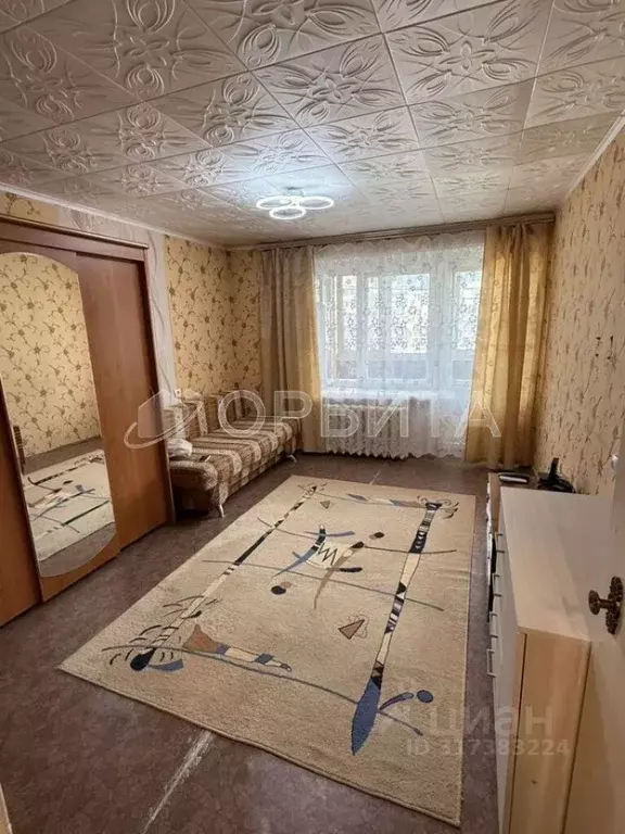 1-к кв. Тюменская область, Тюмень Харьковская ул., 48 (35.0 м) - Фото 1