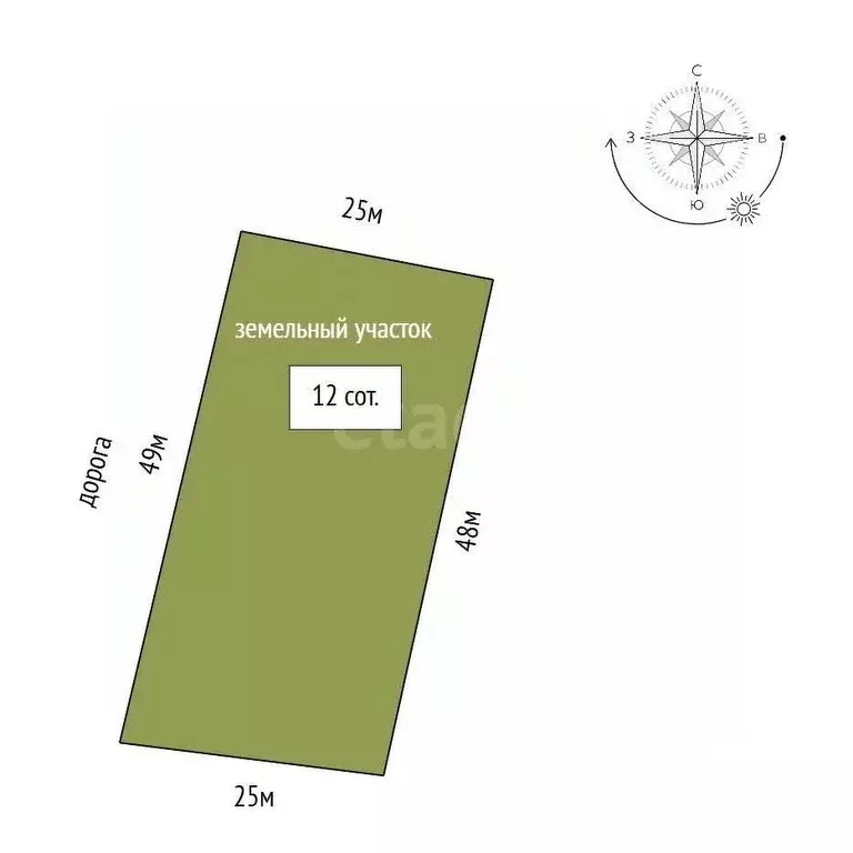 Дом в Крым, Красногвардейский район, с. Найденовка ул. Зеленая (70 м) - Фото 2