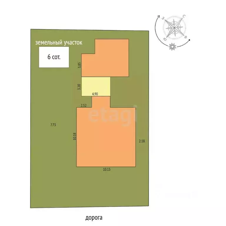 Дом в Ямало-Ненецкий АО, Новый Уренгой Лира ДНТ, ул. Отрадная, 15 (126 ... - Фото 2