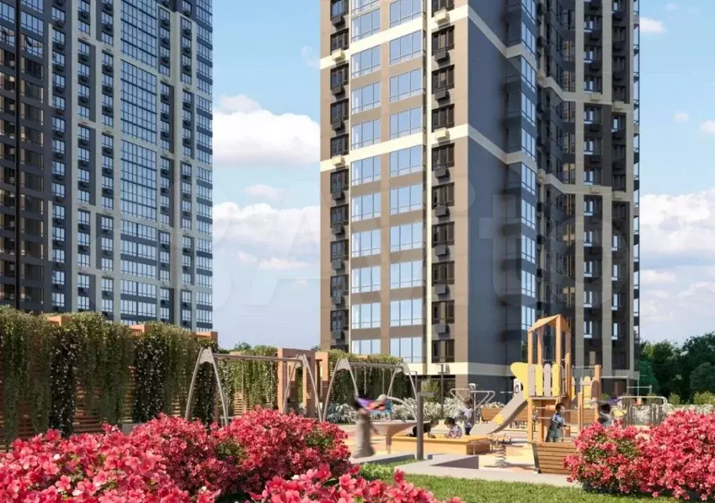3-к. квартира, 90 м, 9/24 эт. - Фото 1