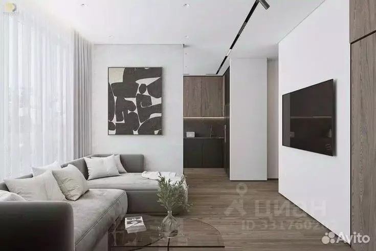 2-к кв. Татарстан, Казань ул. Анаса Тазетдинова, 1 (51.7 м) - Фото 1
