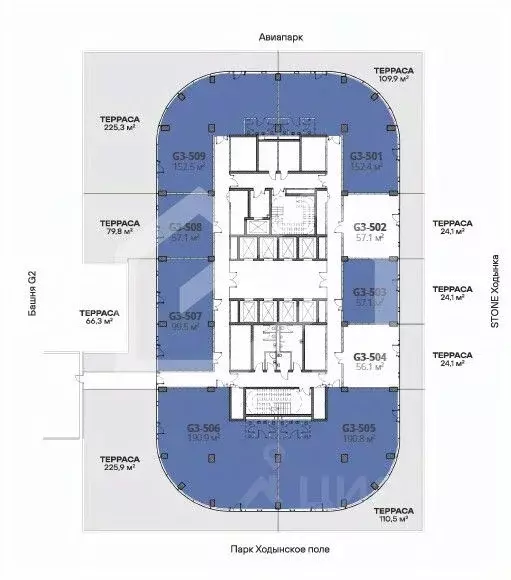 Помещение свободного назначения в Москва Ходынский бул., 20Ас1 (320 м) - Фото 2