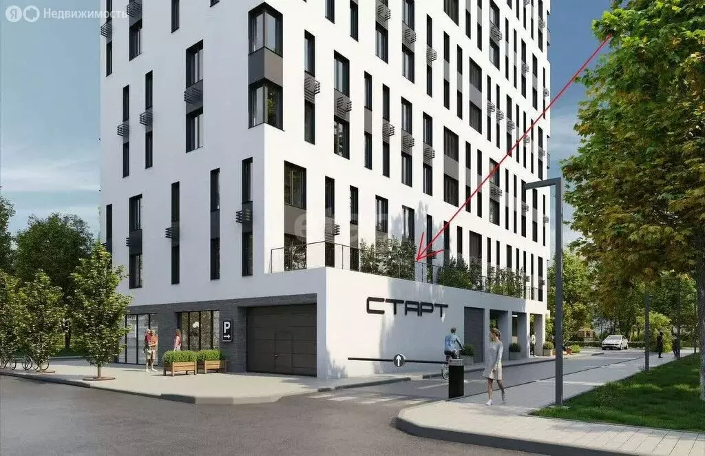 Квартира-студия: Воронеж, улица Туполева, 21А (36 м) - Фото 1