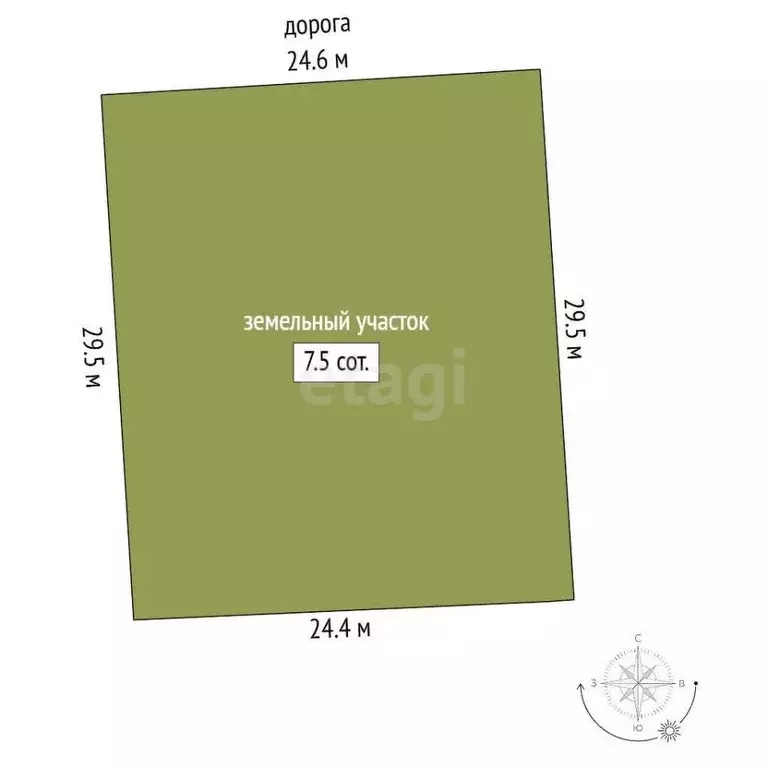 Участок в Ростовская область, Аксайский район, Большелогское с/пос, ... - Фото 2