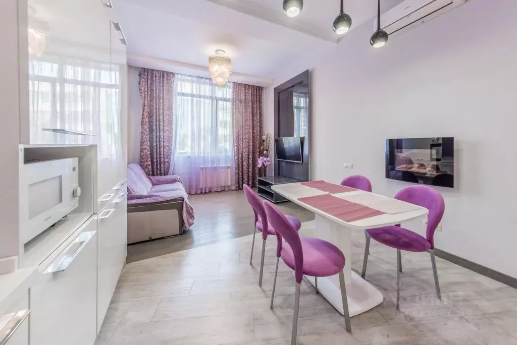 2-к кв. Краснодарский край, Сочи ул. Черноморская, 15/1 (59.2 м) - Фото 2