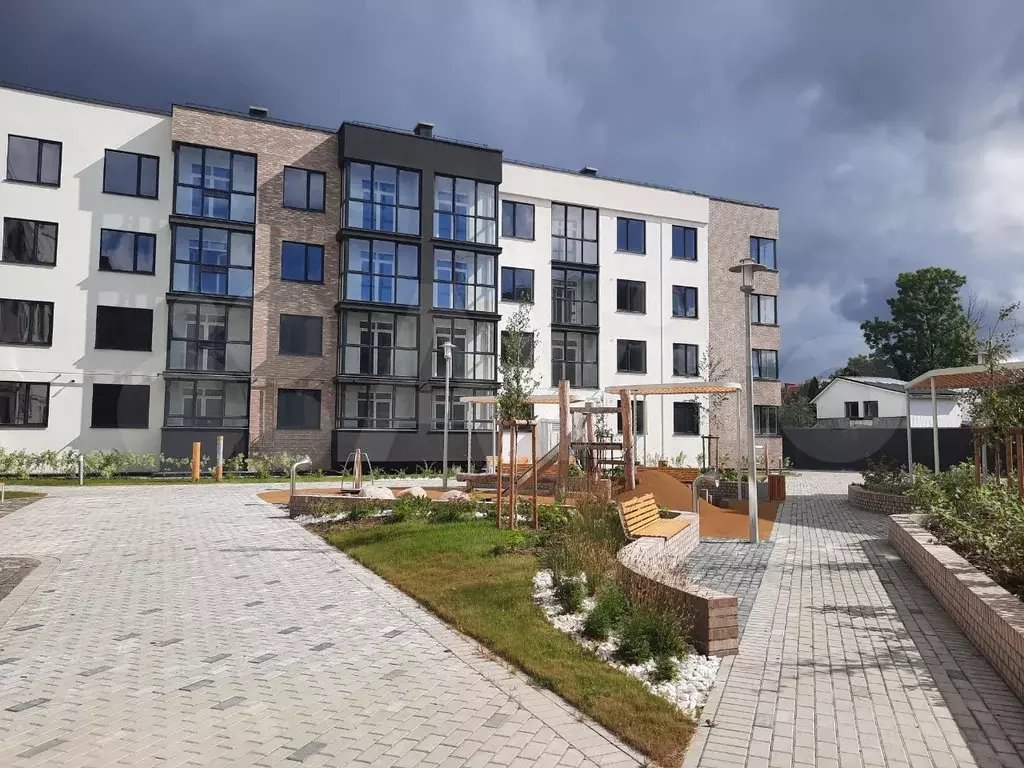 1-к. квартира, 45,4 м, 4/4 эт. - Фото 1
