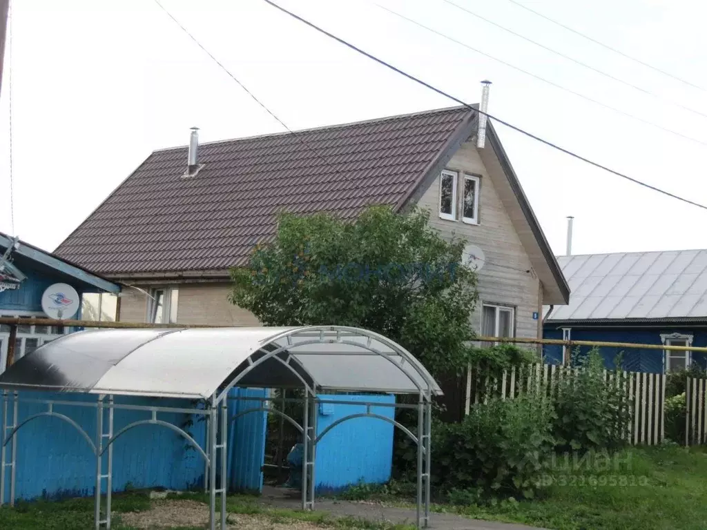 Дом в Нижегородская область, Нижний Новгород д. Лапшлей, 5 (107 м) - Фото 2