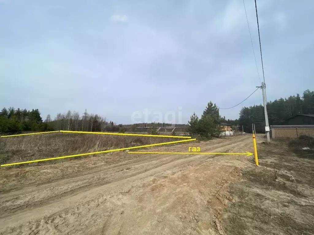 Участок в Владимирская область, Муром с. Лазарево, ул. 75 лет Победы ... - Фото 2