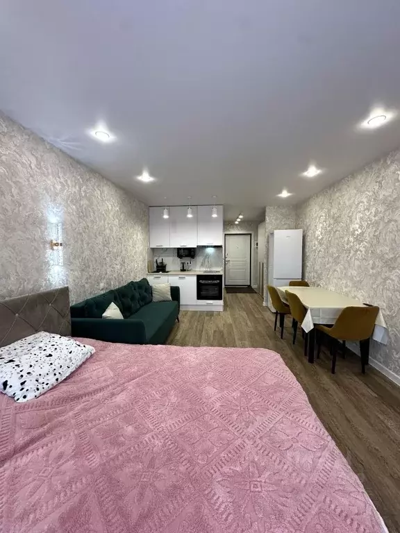 1-к кв. Татарстан, Казань ул. Архитектора Гайнутдинова, 26к6 (28.8 м) - Фото 1