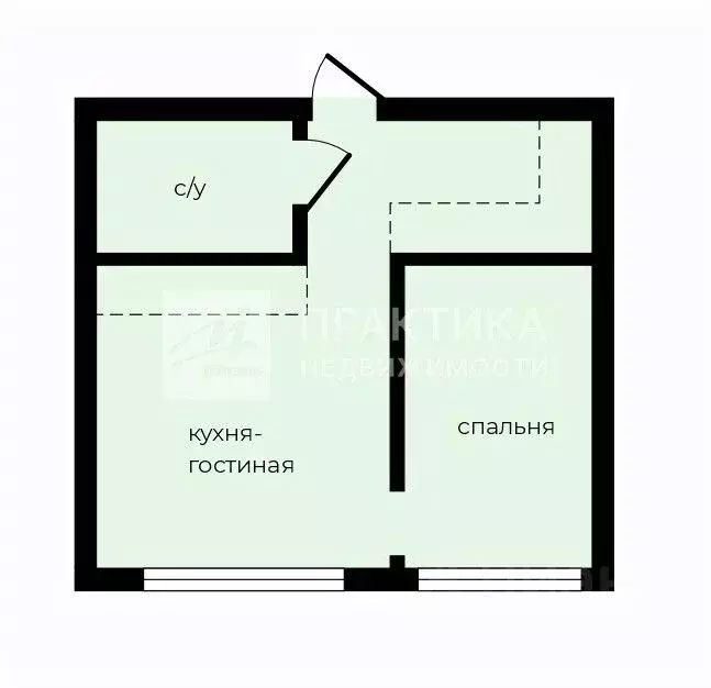 Студия Москва Нижняя Красносельская ул., 35С50 (38.9 м) - Фото 2