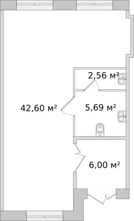 Помещение свободного назначения в Санкт-Петербург ул. Плесецкая, 24 ... - Фото 0