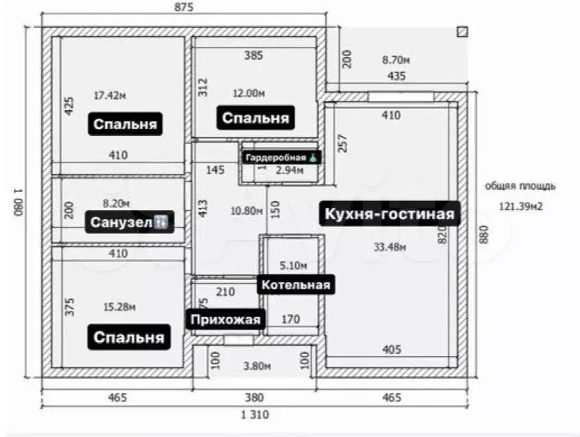 Дом 122 м на участке 7 сот. - Фото 0