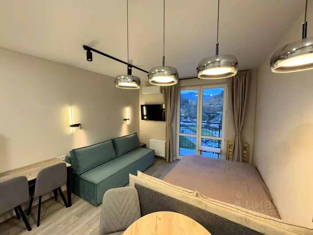 Студия Краснодарский край, Сочи ул. Искры, 88 (30.0 м) - Фото 1