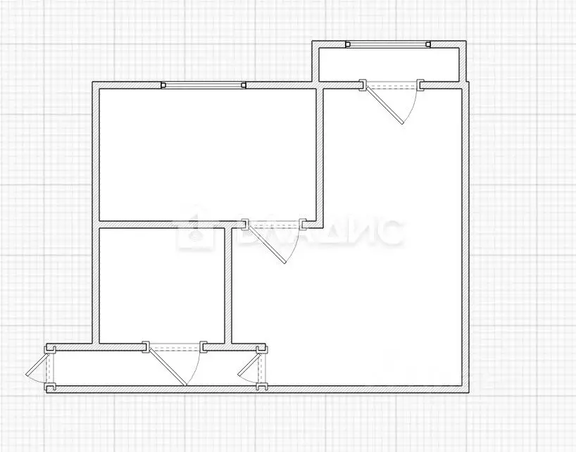 1-к кв. Пензенская область, Пенза просп. Победы, 23 (30.9 м) - Фото 2