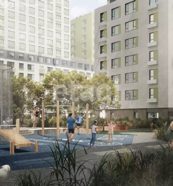 1-комнатная квартира: Тюмень, улица Владислава Крапивина, 9 (33.5 м) - Фото 1