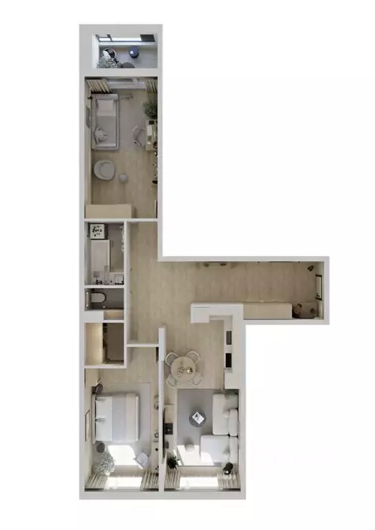 3-к кв. Саха (Якутия), Якутск ул. Чкалова, 39А (75.17 м) - Фото 0