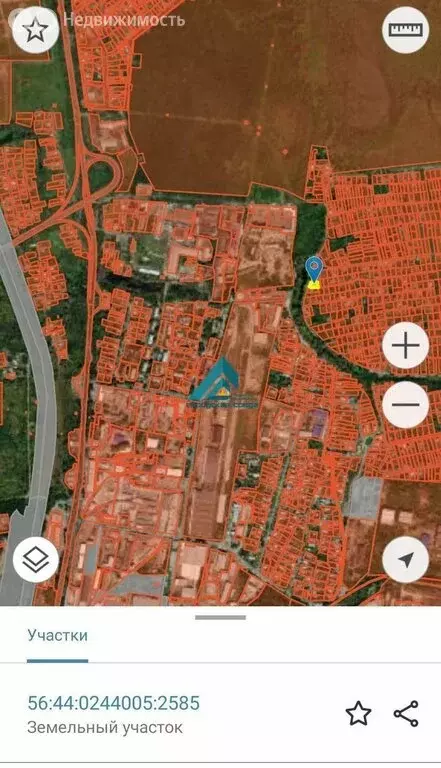 Участок в Оренбург, СНТ Гидропресс-Госматрезервы-Станция Оренбург, 2-я ... - Фото 2