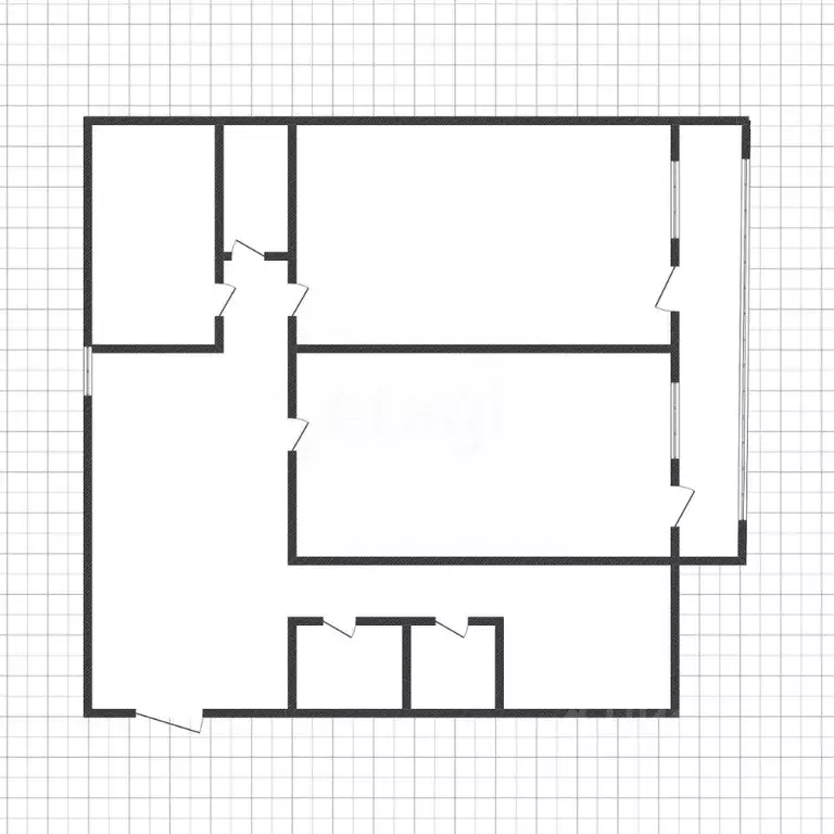 3-к кв. Курская область, Курск просп. Анатолия Дериглазова, 55 (78.9 ... - Фото 1