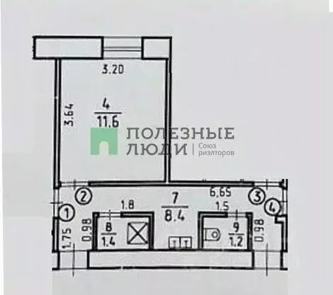 Комната Удмуртия, Ижевск Красногеройская ул., 107 (12.0 м) - Фото 1