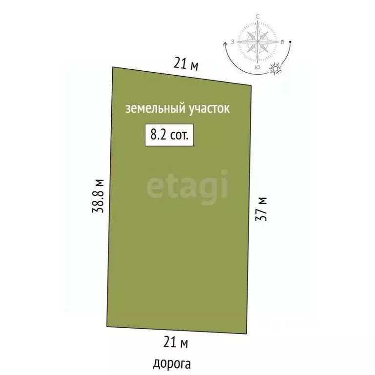 Участок в Крым, Феодосия муниципальный округ, Орджоникидзе пгт, Волна ... - Фото 2