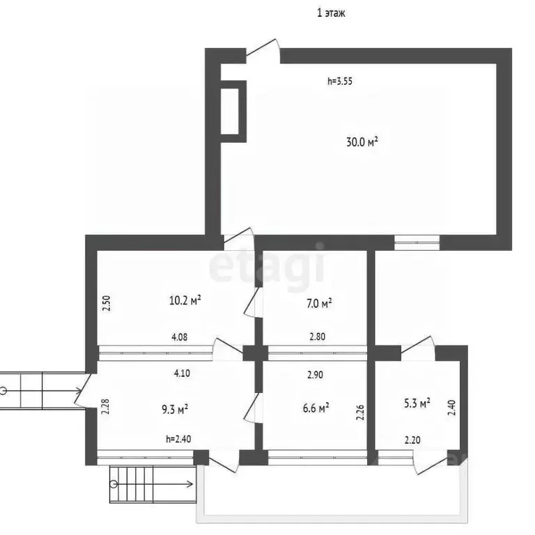 3-к кв. Крым, Ялта ул. Кирова, 37 (99.6 м) - Фото 2