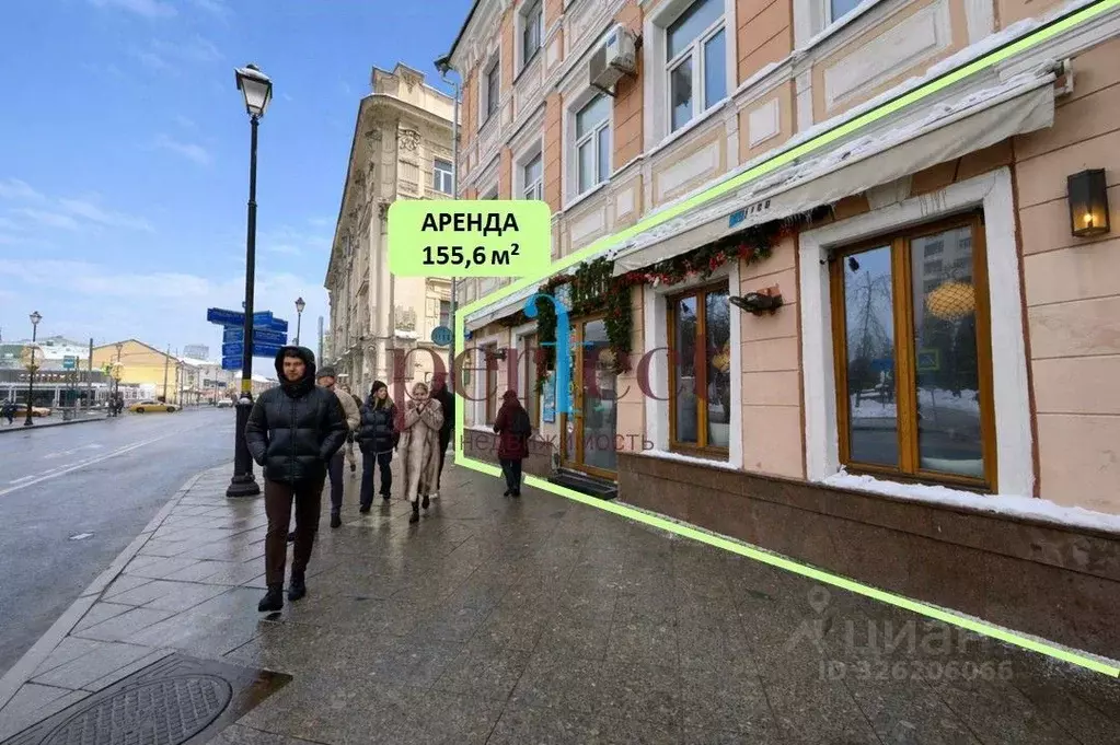 Помещение свободного назначения в Москва ул. Покровка, 21-23/25С1 (155 ... - Фото 1